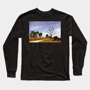 Sun Kissed Australian Landscape Long Sleeve T-Shirt